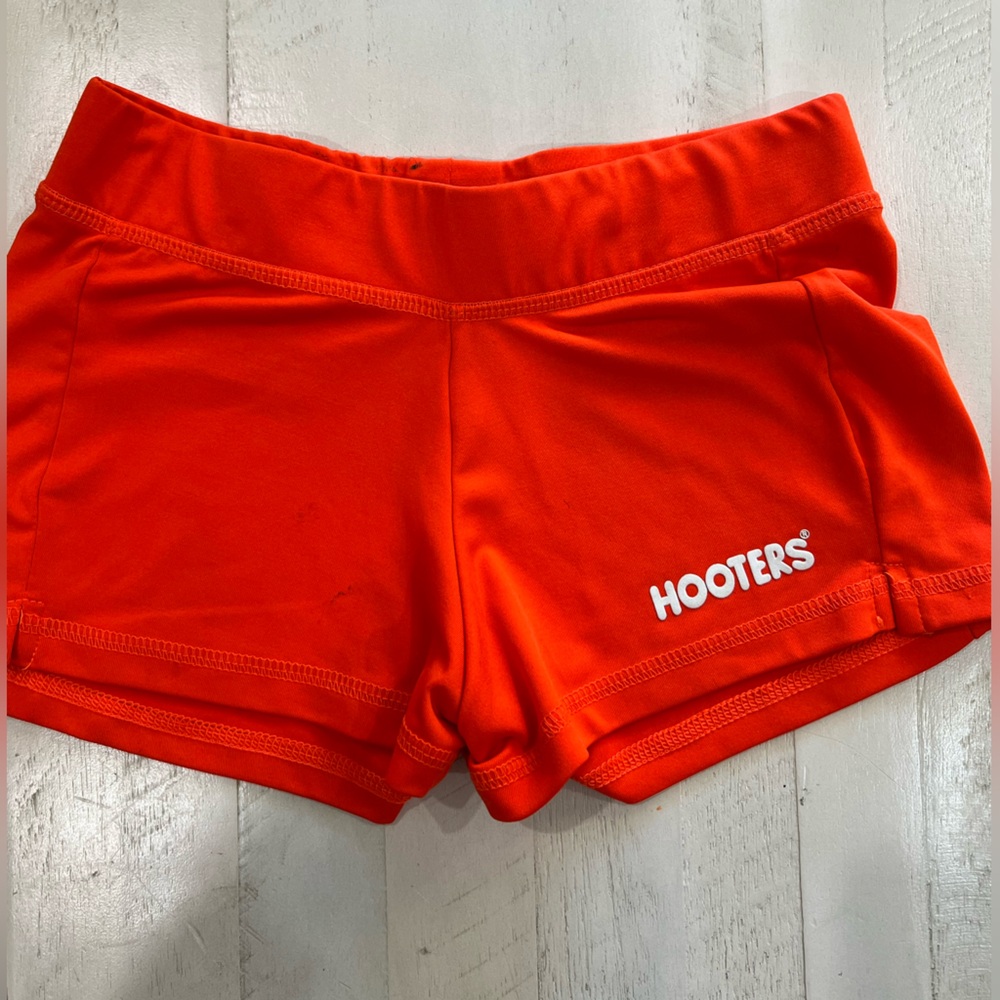 Hooters Orange Shorts size XXS